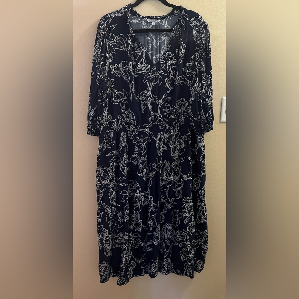 Ophelia Roe Midi Dress 3X